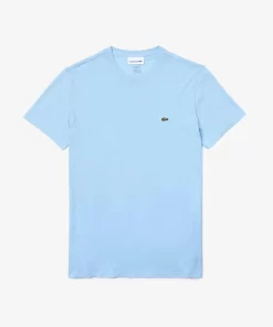 Lacoste T-Shirts-Crew Neck Pima Cotton Jersey T-Shirt