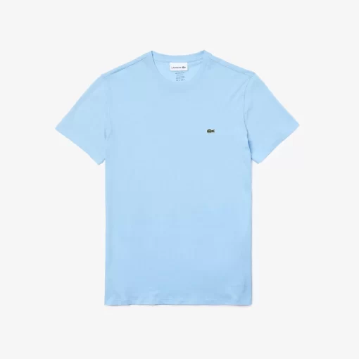 Lacoste T-Shirts-Crew Neck Pima Cotton Jersey T-Shirt