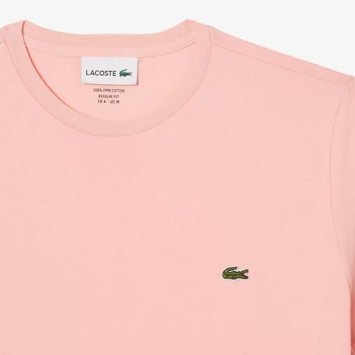 Lacoste T-Shirts-Crew Neck Pima Cotton Jersey T-Shirt