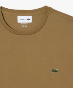 Lacoste T-Shirts-Crew Neck Pima Cotton Jersey T-Shirt