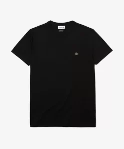 Lacoste T-Shirts-Crew Neck Pima Cotton Jersey T-Shirt