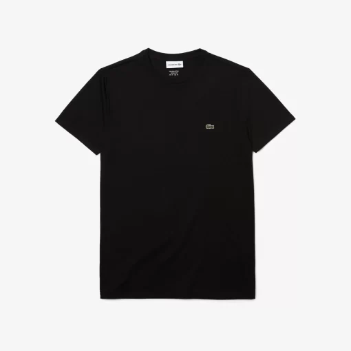 Lacoste T-Shirts-Crew Neck Pima Cotton Jersey T-Shirt