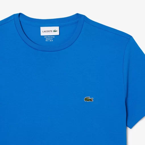 Lacoste T-Shirts-Crew Neck Pima Cotton Jersey T-Shirt