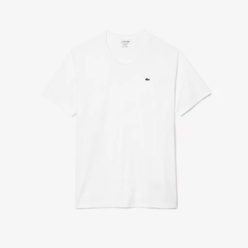 Lacoste T-Shirts-Crew Neck Pima Cotton Jersey T-Shirt