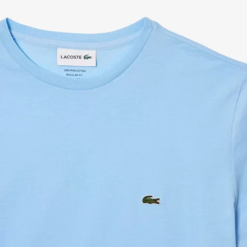 Lacoste T-Shirts-Crew Neck Pima Cotton Jersey T-Shirt