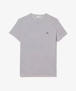 Lacoste T-Shirts-Crew Neck Pima Cotton Jersey T-Shirt