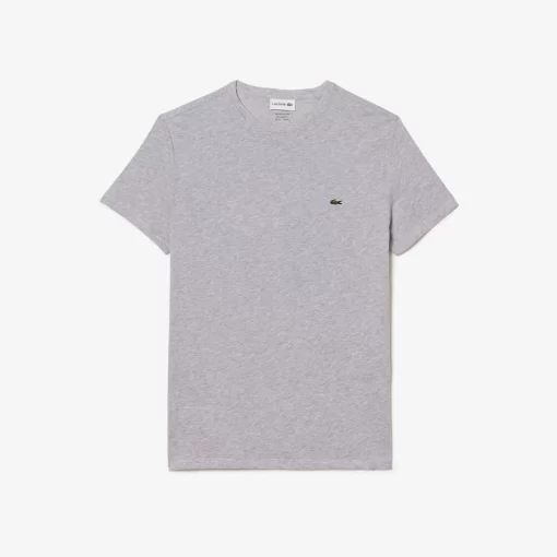 Lacoste T-Shirts-Crew Neck Pima Cotton Jersey T-Shirt