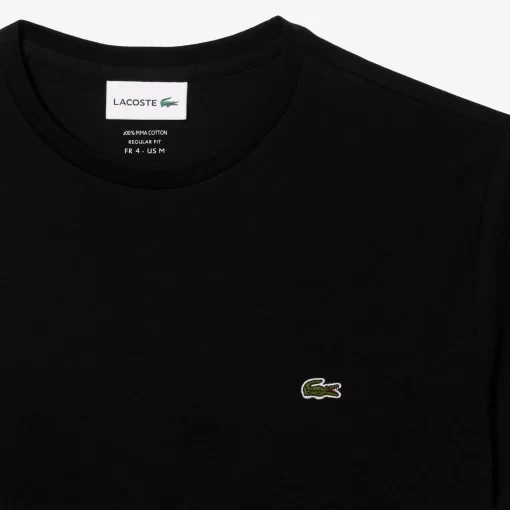 Lacoste T-Shirts-Crew Neck Pima Cotton Jersey T-Shirt