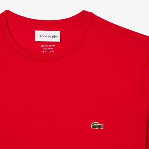 Lacoste T-Shirts-Crew Neck Pima Cotton Jersey T-Shirt