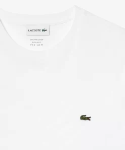 Lacoste T-Shirts-Crew Neck Pima Cotton Jersey T-Shirt