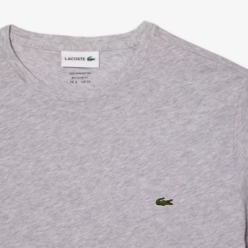 Lacoste T-Shirts-Crew Neck Pima Cotton Jersey T-Shirt