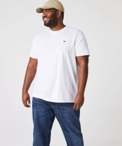 Lacoste T-Shirts-Crew Neck Pima Cotton Jersey T-Shirt