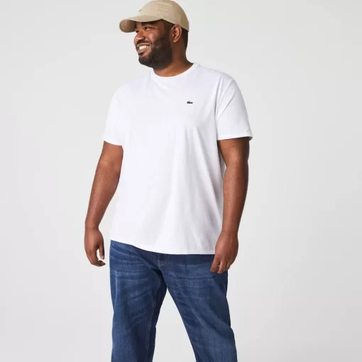 Lacoste T-Shirts-Crew Neck Pima Cotton Jersey T-Shirt