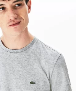 Lacoste T-Shirts-Crew Neck Pima Cotton Jersey T-Shirt