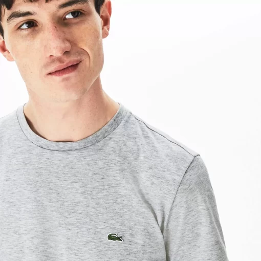 Lacoste T-Shirts-Crew Neck Pima Cotton Jersey T-Shirt