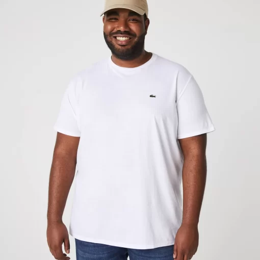 Lacoste T-Shirts-Crew Neck Pima Cotton Jersey T-Shirt