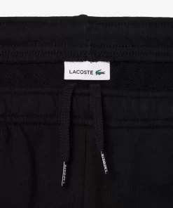 Lacoste Girl Clothing-Croc Badge Fleece Shorts