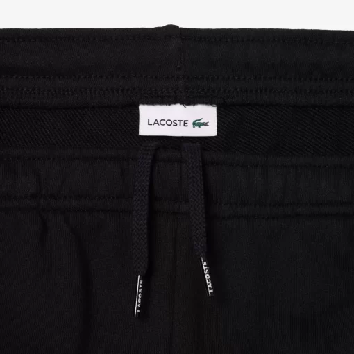 Lacoste Girl Clothing-Croc Badge Fleece Shorts