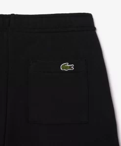 Lacoste Girl Clothing-Croc Badge Fleece Shorts