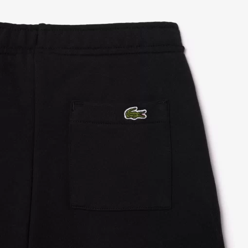 Lacoste Girl Clothing-Croc Badge Fleece Shorts