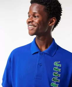 Lacoste Polo Shirts-Croc Badge Pique Polo Shirt