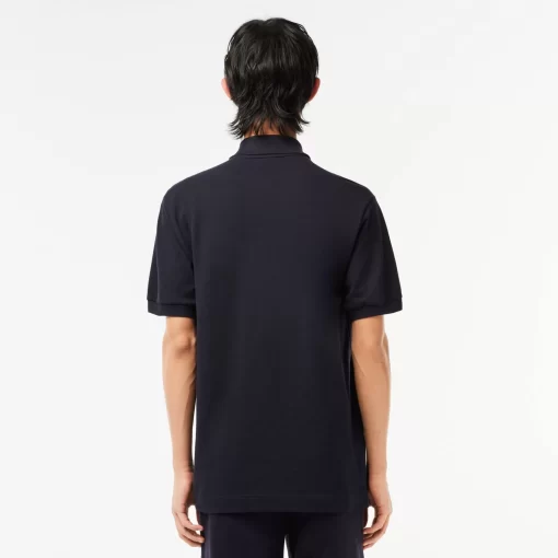 Lacoste Polo Shirts-Croc Badge Pique Polo Shirt