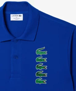 Lacoste Polo Shirts-Croc Badge Pique Polo Shirt