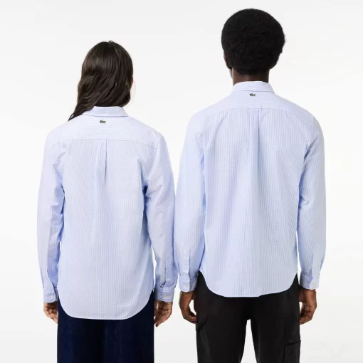 Lacoste Shirts & Tops-Croc Badge Striped Shirt