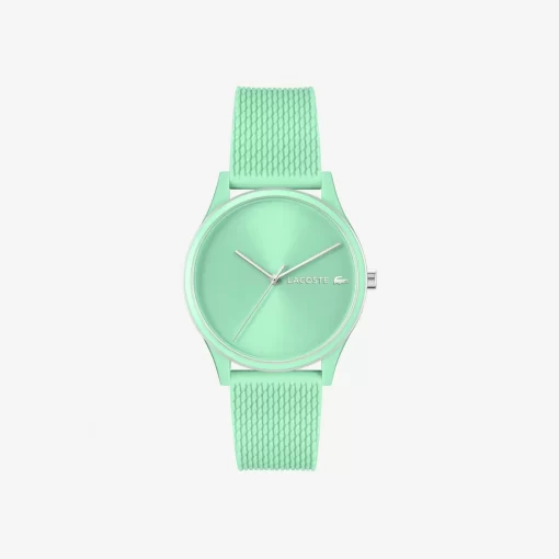 Lacoste Watches-Crocodelle 3 Hands Watch Turquoise Silicone