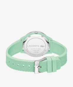 Lacoste Watches-Crocodelle 3 Hands Watch Turquoise Silicone