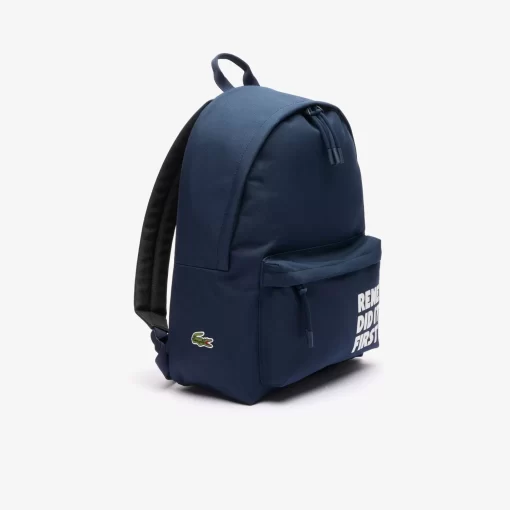 Lacoste Back Pack-Crocodile 14" Computer Backpack