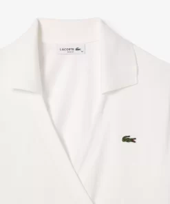 Lacoste Polo Shirts-Crossover Stretch Pique Polo Shirt