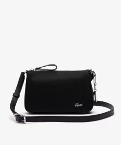 Lacoste Cross Body-Daily Lifestyle Canvas Crossover Purse