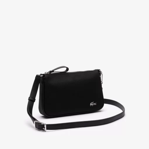 Lacoste Cross Body-Daily Lifestyle Canvas Crossover Purse