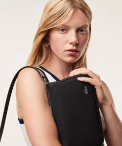 Lacoste Cross Body-Daily Lifestyle Canvas Crossover Purse