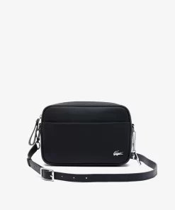 Lacoste Cross Body-Daily Lifestyle Canvas Medium Crossover Purse