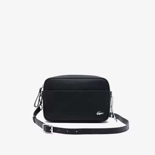 Lacoste Cross Body-Daily Lifestyle Canvas Medium Crossover Purse