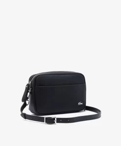 Lacoste Cross Body-Daily Lifestyle Canvas Medium Crossover Purse