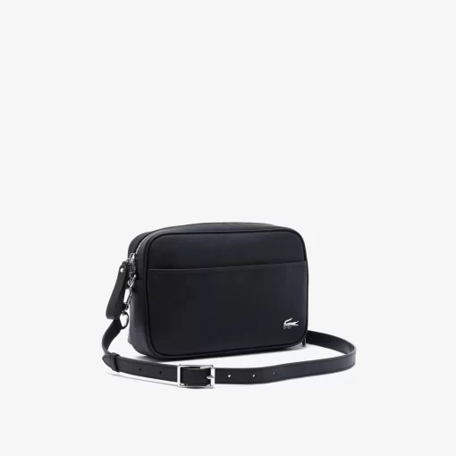 Lacoste Cross Body-Daily Lifestyle Canvas Medium Crossover Purse