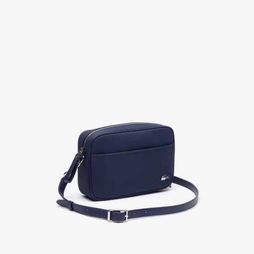 Lacoste Bags-Daily Lifestyle Canvas Medium Crossover Purse