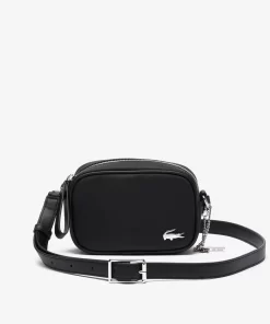 Lacoste Cross Body-Daily Lifestyle Canvas Small Crossover Purse