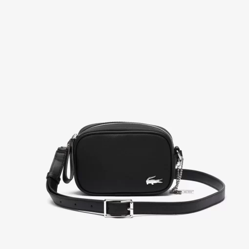 Lacoste Cross Body-Daily Lifestyle Canvas Small Crossover Purse