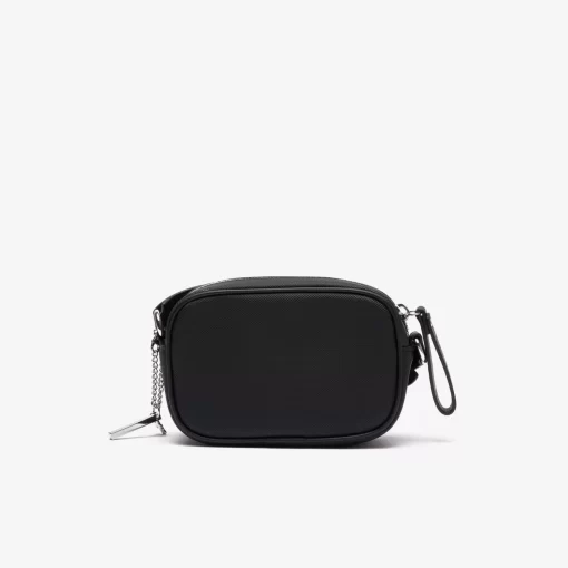 Lacoste Cross Body-Daily Lifestyle Canvas Small Crossover Purse