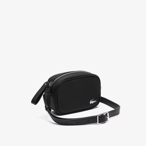 Lacoste Cross Body-Daily Lifestyle Canvas Small Crossover Purse