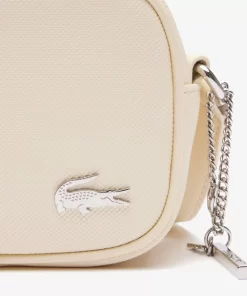 Lacoste Cross Body-Daily Lifestyle Canvas Small Crossover Purse