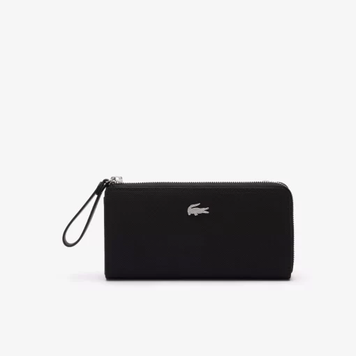 Lacoste Wallets & Small Leather Goods-Daily Lifestyle Canvas Zipped Billfold