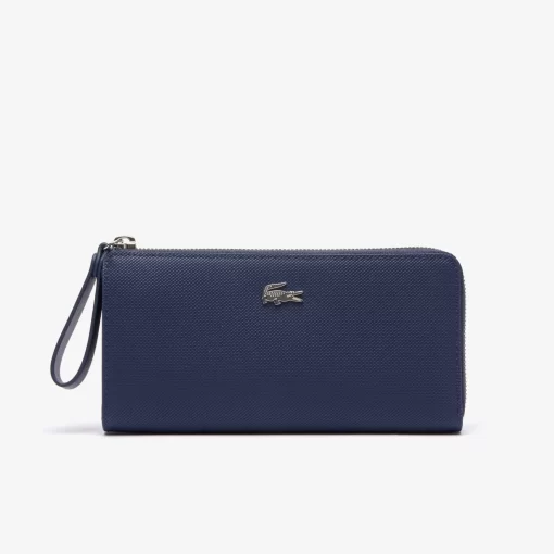 Lacoste Wallets & Small Leather Goods-Daily Lifestyle Canvas Zipped Billfold