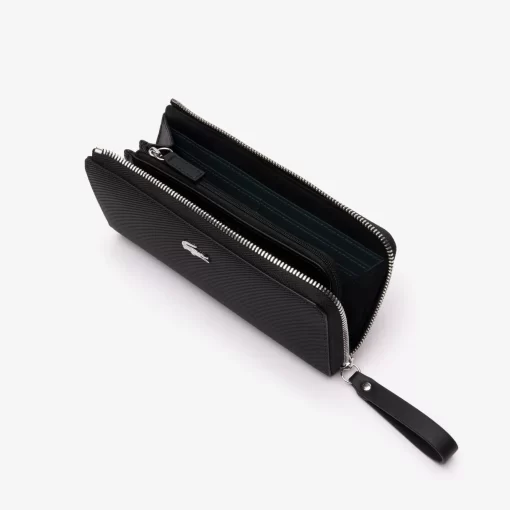 Lacoste Wallets & Small Leather Goods-Daily Lifestyle Canvas Zipped Billfold