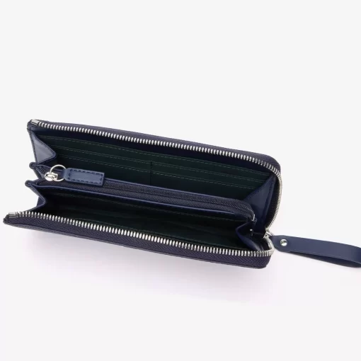 Lacoste Wallets & Small Leather Goods-Daily Lifestyle Canvas Zipped Billfold