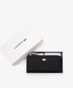 Lacoste Wallets & Small Leather Goods-Daily Lifestyle Canvas Zipped Billfold